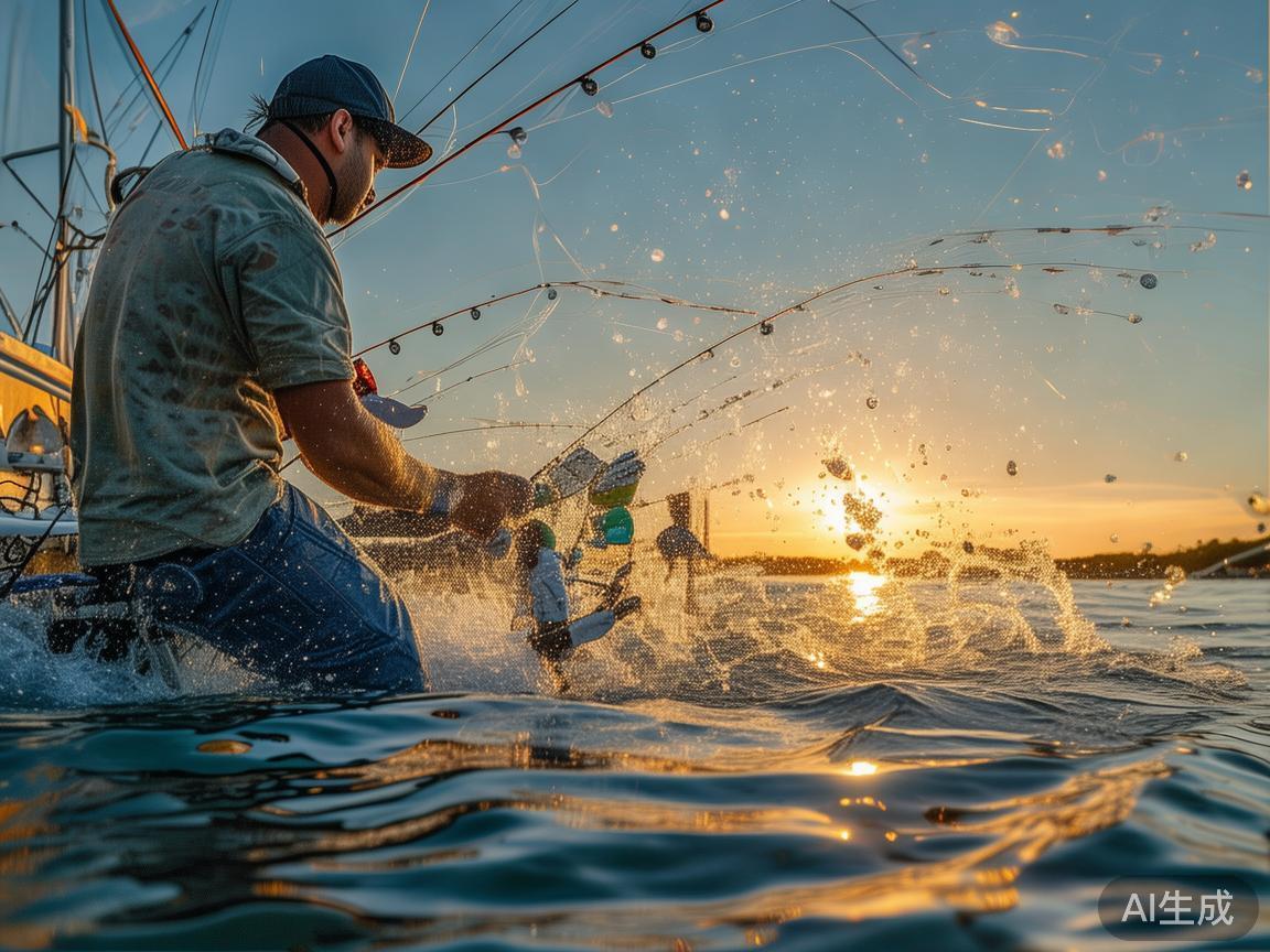 连续射击和集中火力在捕鱼中非常重要。连续不断的攻击