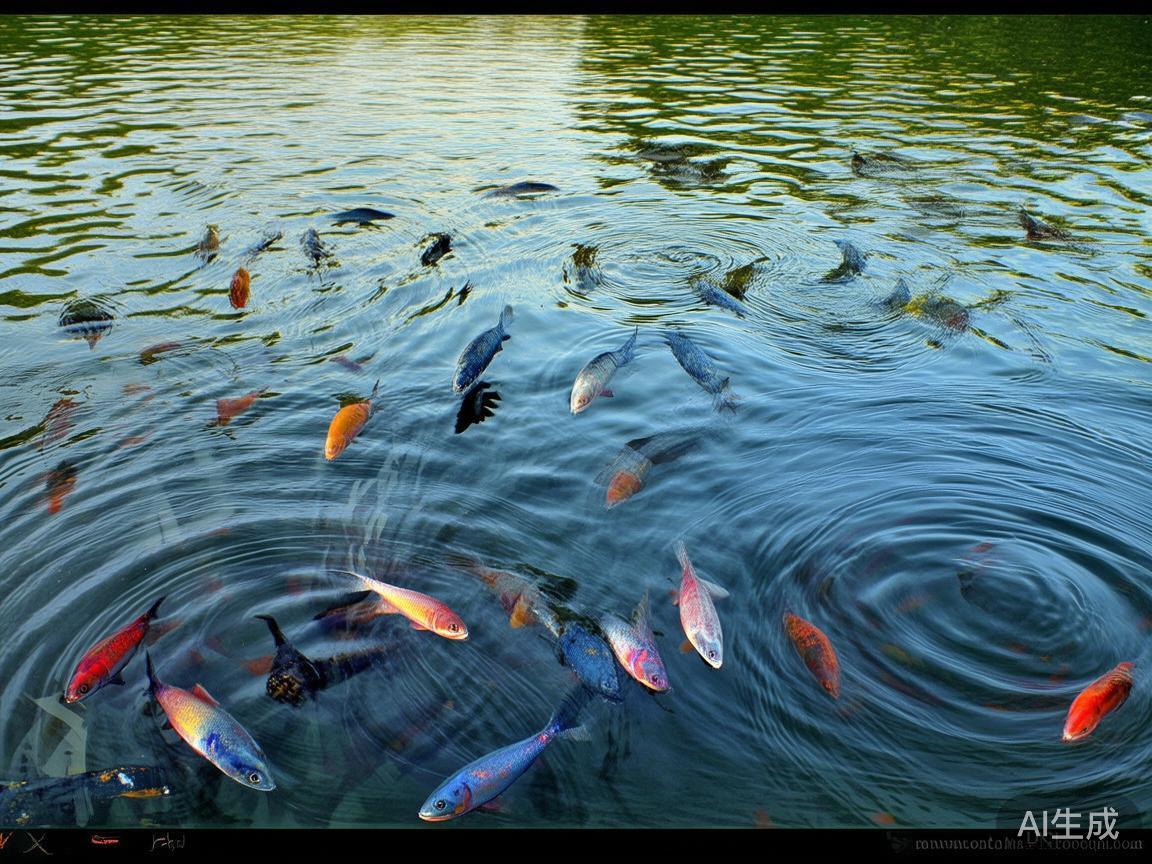 观察鱼群动向：开始游戏前，可以花一点时间观察鱼的游